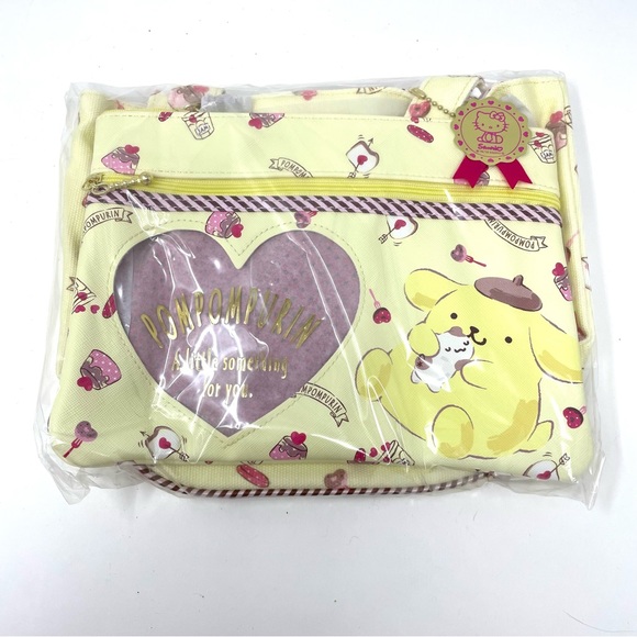 HELLO KITTY POMPOMPURIN / Sanrio 2 piece set, NWOT - Picture 2 of 16